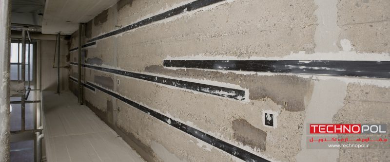 مقاوم سازی دیوار بتنی با استفاده از لمینت FRP